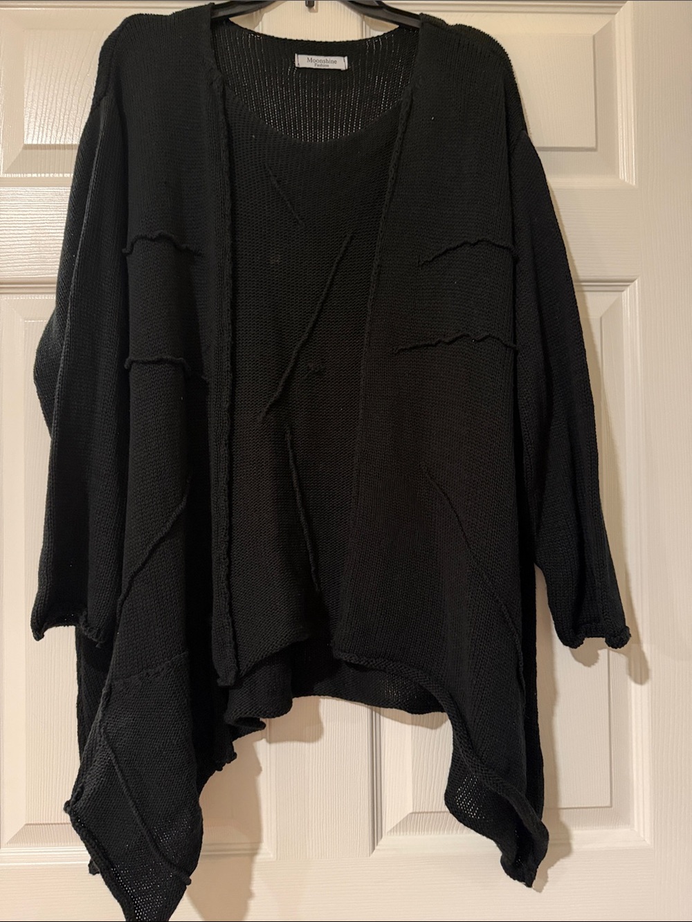Moonshine lightweight 100% cotton sweater.  Made in Italy